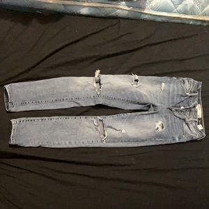 Garage, size 0, light wash.